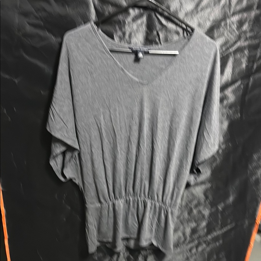 Banana Republic Charcoal Blouse